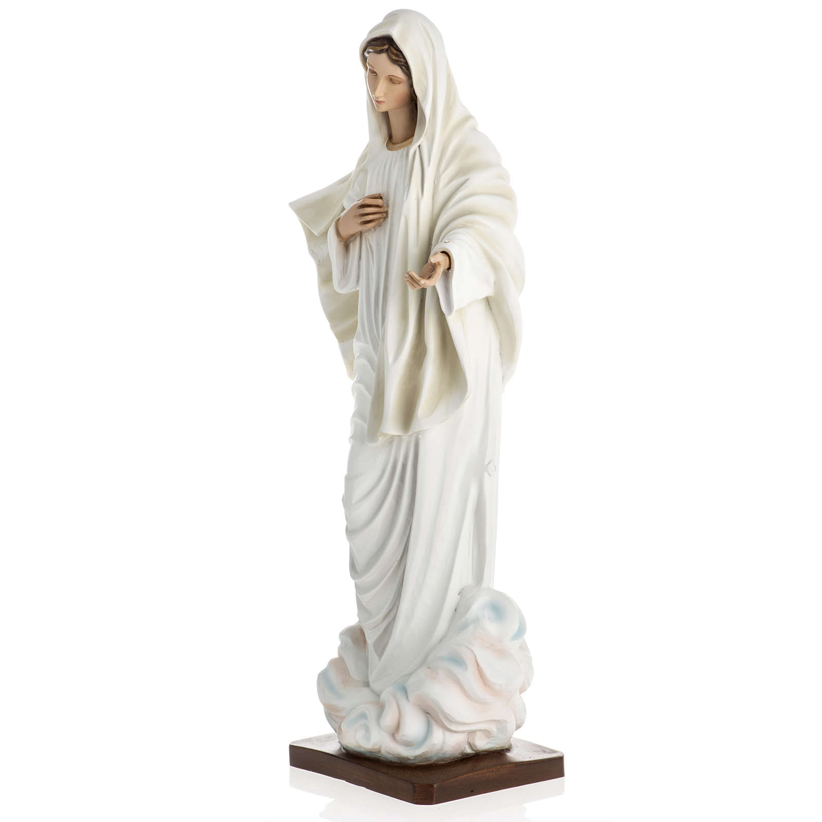 Our Lady of Medjugorje statue in fiberglass, 60 cm | online sales on HOLYART.com