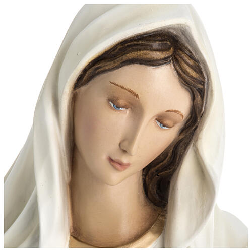 Our Lady of Medjugorje statue in fiberglass 60 cm, special finish 2