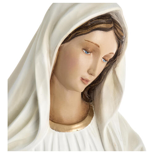 Our Lady of Medjugorje statue in fiberglass 60 cm, special finish 4