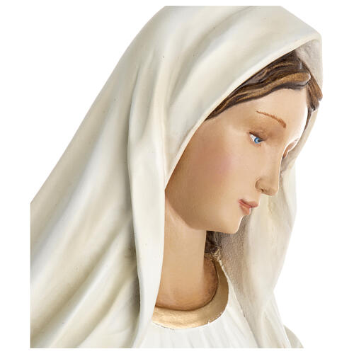 Our Lady of Medjugorje statue in fiberglass 60 cm, special finish 6