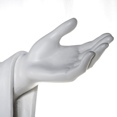 Statue, Christus, der Erlöser, 200 cm, Fiberglas, weiß 10