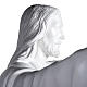 Statue, Christus, der Erlöser, 200 cm, Fiberglas, weiß s7