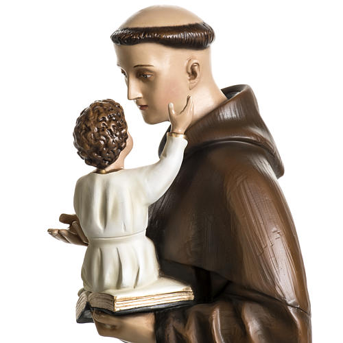 Saint Anthony of Padua, 100 cm painted fiberglass statue 8