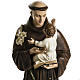 Saint Anthony of Padua, 100 cm painted fiberglass statue s11