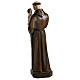 Saint Anthony of Padua, 100 cm painted fiberglass statue s12