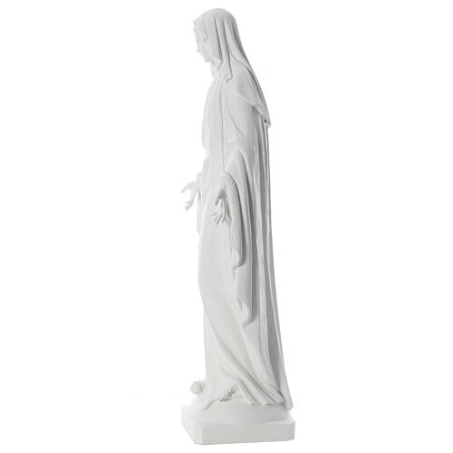Statue, Wundertätige Madonna, 100 cm, Fiberglas, weiß 7