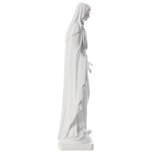 Statue, Wundertätige Madonna, 100 cm, Fiberglas, weiß 8
