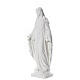 Statue, Wundertätige Madonna, 100 cm, Fiberglas, weiß s3