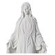 Statue, Wundertätige Madonna, 100 cm, Fiberglas, weiß s6