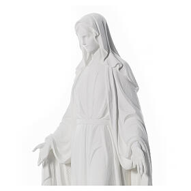 Statue Vierge Miraculeuse 100 cm fibre de verre