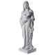 Statue, Muttergottes mit Kind, 170 cm, Fiberglas, weiß s3
