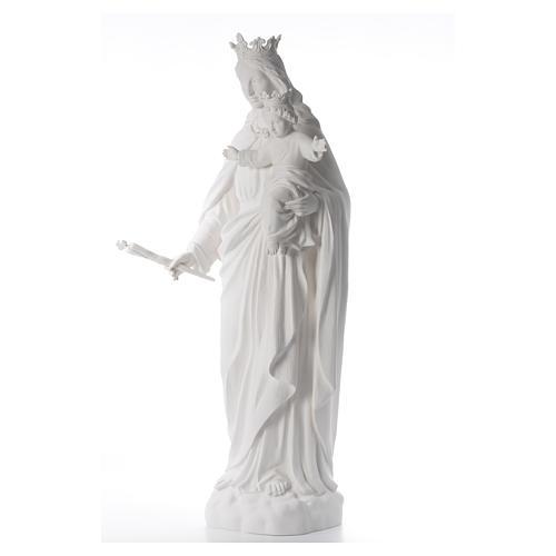 Statue, Maria, Hilfe der Christen, 120 cm, Fiberglas, weiß 2