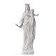 Statue, Maria, Hilfe der Christen, 120 cm, Fiberglas, weiß s1