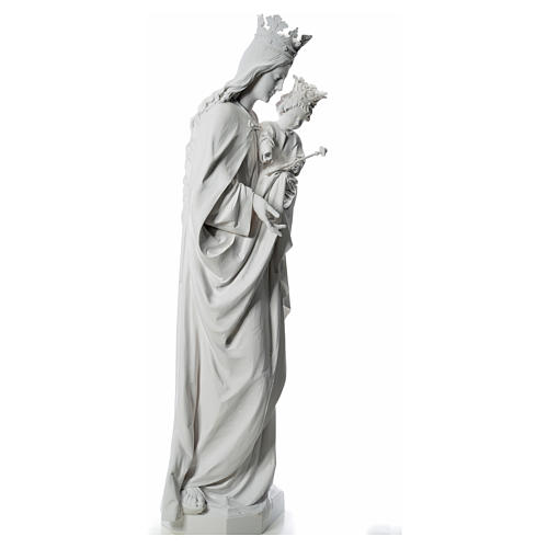 Statue, Maria, Hilfe der Christen, 180 cm, Fiberglas, weiß 4