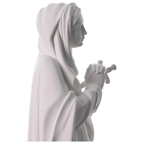 Statue, Mater Dolorosa, 80 cm, Fiberglas, weiß 6