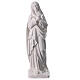 Statue, Mater Dolorosa, 80 cm, Fiberglas, weiß s1
