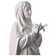 Virgen de los Dolores cm. 80 fibra de vidrio blanca s2