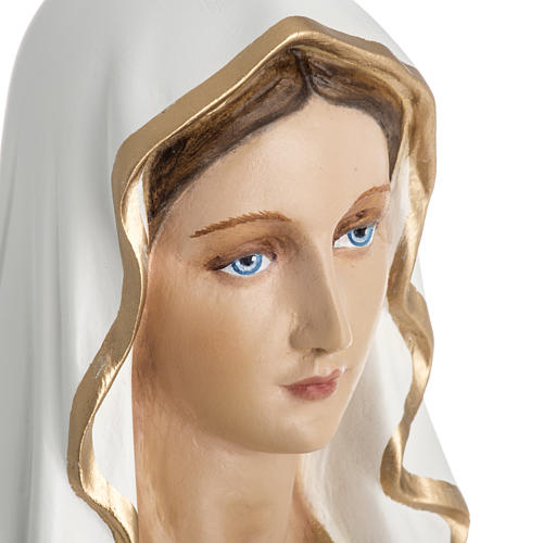 Our Lady of Lourdes statue in fiberglass, 60 cm 4