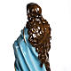 Statue Vierge de l'assomption 100 cm fibre de verre lucide s8
