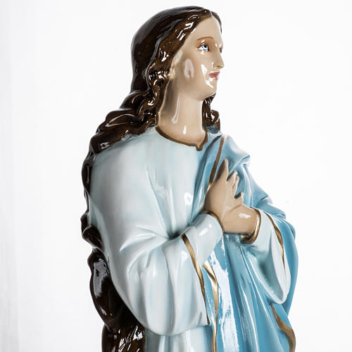 Beata Vergine Assunta 100 cm vetroresina lucida 5