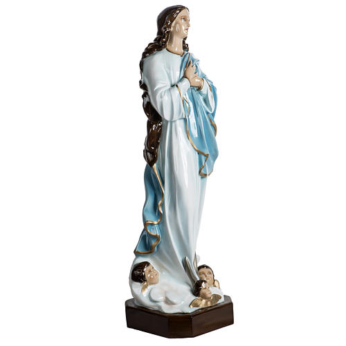 Mary Assumed into Heaven statue in fiberglass 100cm 6