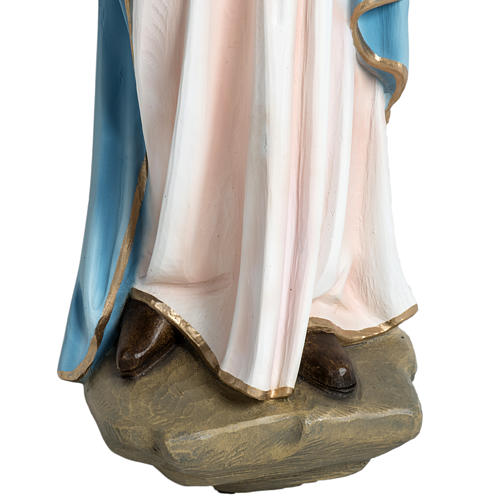 Statue Vierge à l'enfant en fibre de verre à suspendre 60 cm 3
