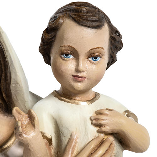 Statue Vierge à l'enfant en fibre de verre à suspendre 60 cm 5