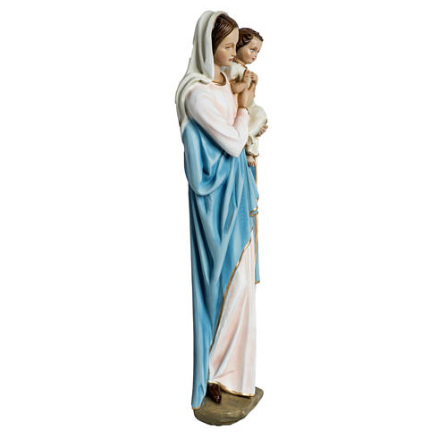 Statue Vierge à l'enfant en fibre de verre à suspendre 60 cm 8