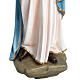 Statue Vierge à l'enfant en fibre de verre à suspendre 60 cm s3