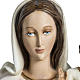 Statue Vierge à l'enfant en fibre de verre à suspendre 60 cm s4