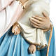 Statue Vierge à l'enfant en fibre de verre à suspendre 60 cm s6