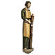 Joseph the Carpenter statue in fiberglass 60cm s7