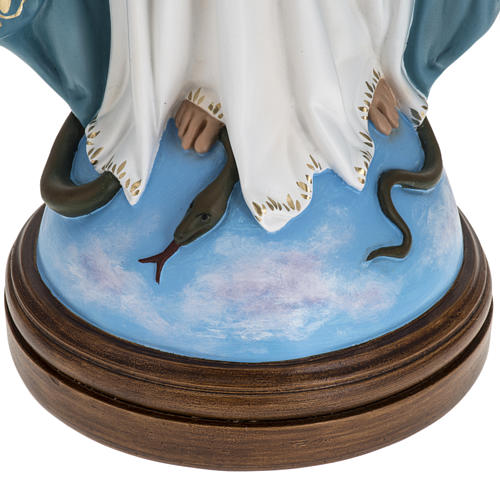 Immaculate Virgin Mary statue in fiberglass, crystal eyes, 60cm FOR OUTDOOR 3