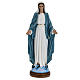 Immaculate Virgin Mary statue in fiberglass, crystal eyes, 60cm FOR OUTDOOR s1
