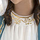 Immaculate Virgin Mary statue in fiberglass, crystal eyes, 60cm FOR OUTDOOR s9