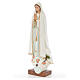 Our Lady of Fatima statue in painted fiberglass 60cm s2