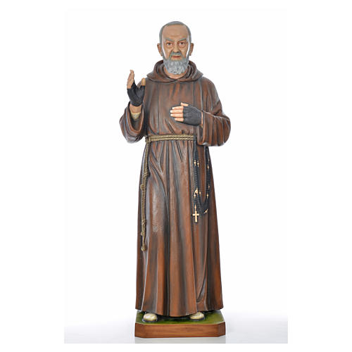 Pater Pio Fiberglas, 175cm 8
