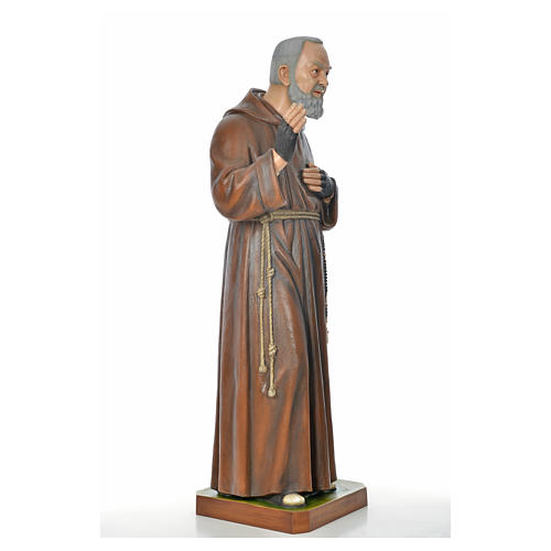 Pater Pio Fiberglas, 175cm 11