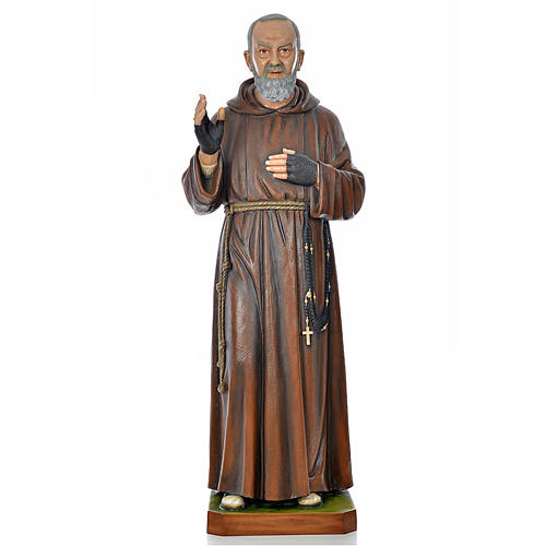 Pater Pio Fiberglas, 175cm 1