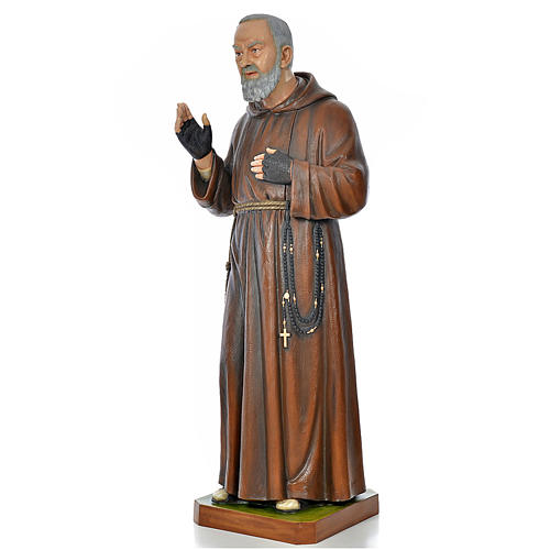 Pater Pio Fiberglas, 175cm 2