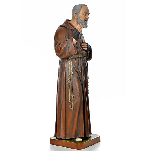 Pater Pio Fiberglas, 175cm 4