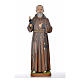Père Pio en fibre de verre peinte 175 cm s8