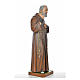 Padre Pio of Pietralcina statue in painted fiberglass 175cm s11