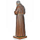 Padre Pio of Pietralcina statue in painted fiberglass 175cm s3