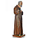 Padre Pio of Pietralcina statue in painted fiberglass 175cm s4