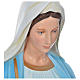 Immaculate Madonna statue in painted fiberglass 180cm s4