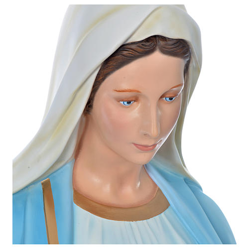 Virgen Inmaculada 180 cm. fibra de vidrio coloreada 4