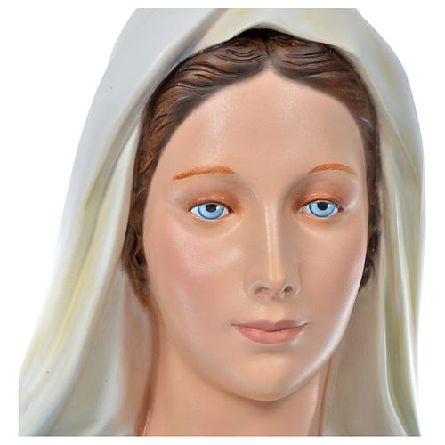 Nossa Senhora Imaculada 180 cm fibra de vidro pintada 2