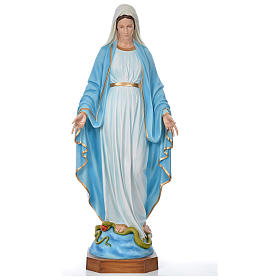 Immaculate Madonna statue in painted fiberglass 180cm
