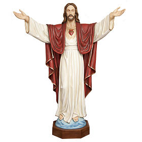 Cristo Redentor 200 cm fibra de vidro
